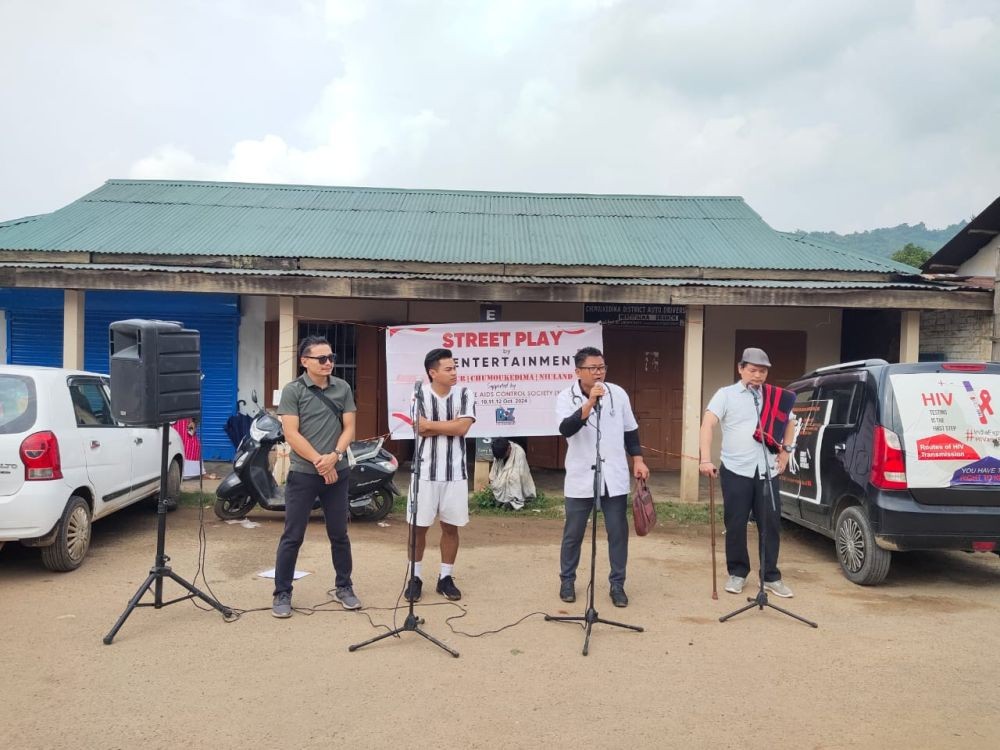 BZ Entertainment launched the second phase of its district-wide street play tour to promote HIV awareness in Nagaland on October 10.